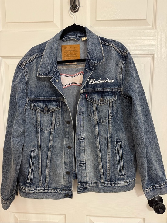 Levi's Other - UNIQUE ONE OF A KIND! Budweiser, vintage Levi’s, jean jacket
